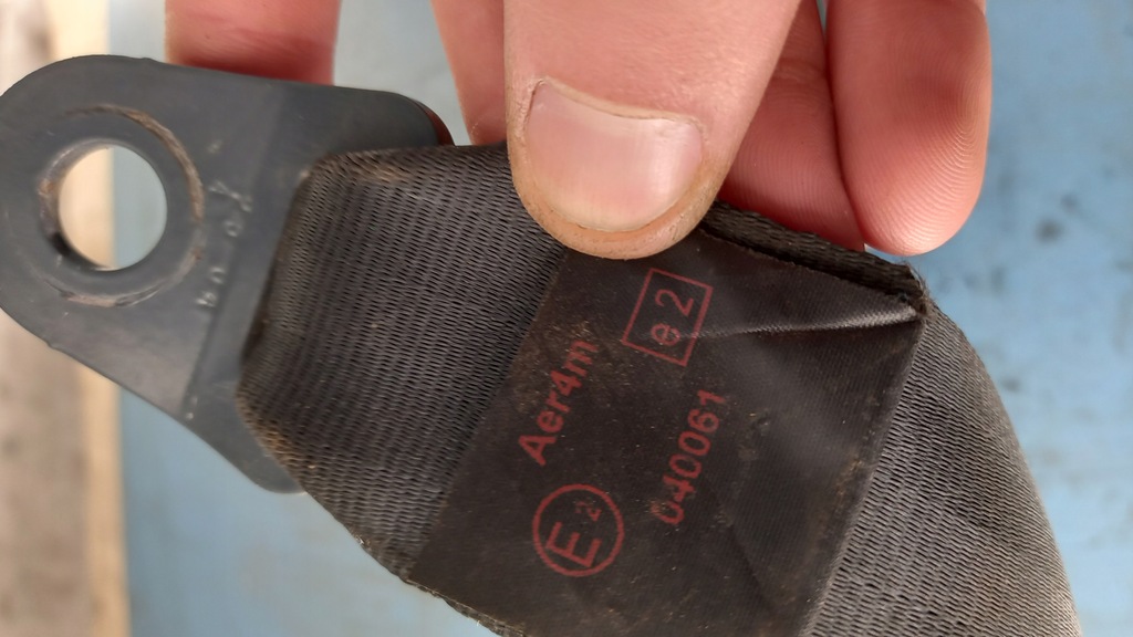 фото №3, Pas безопасности правый задняя citroen c4 04r