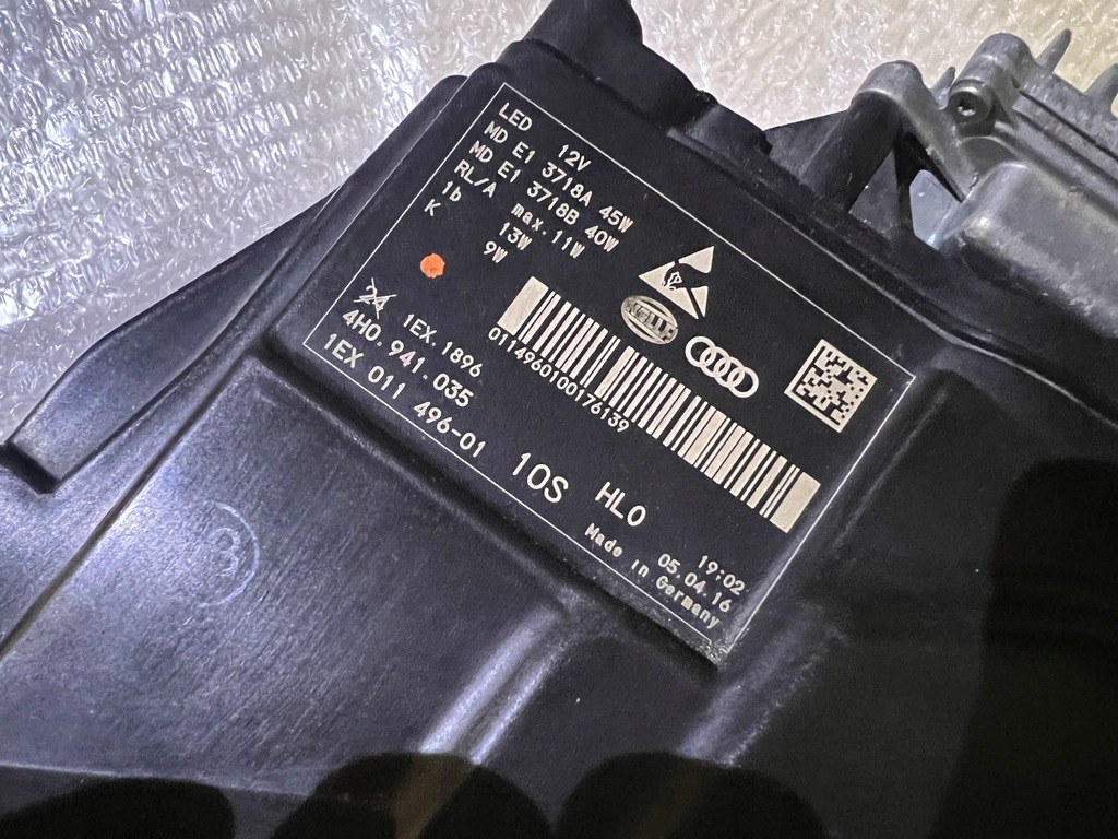 фото №13, Audi a8 s8 d4 lift лампи matrix 72 km комплект