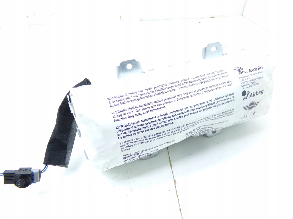 фото №1, Подушка повітряна подушка безпеки пасажира mini cooper r55 r56 275573502