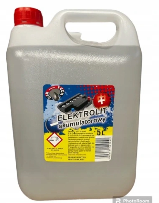 Купить Elektrolit akumulatorowy kwas do аккумуляторов 5l