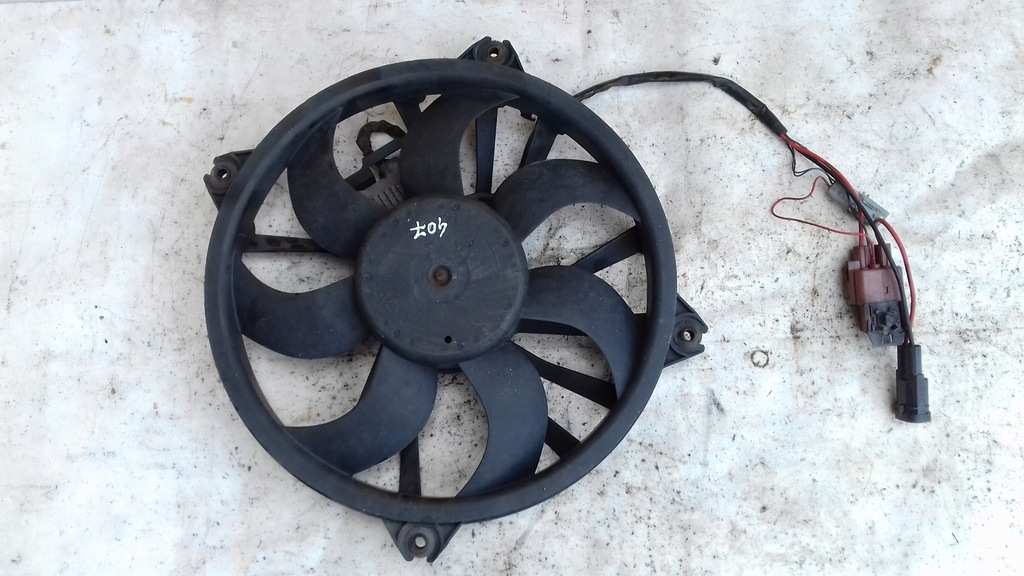 фото №7, Вентилятор радіатора 9684229880 peugeot 407 1.6 2.0 04-
