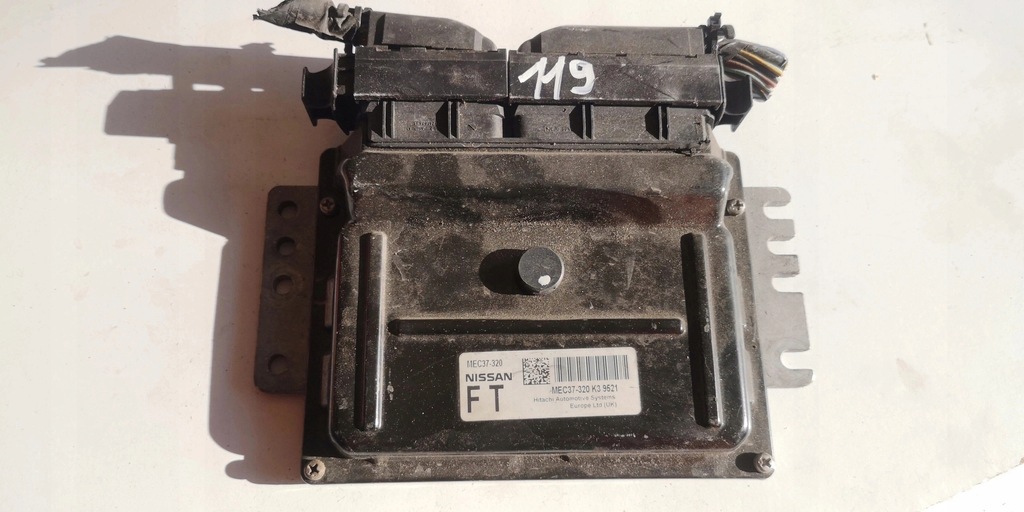 фото №7, Бортовий комп'ютер ecu nissan micra mec37320k39521 оригінал