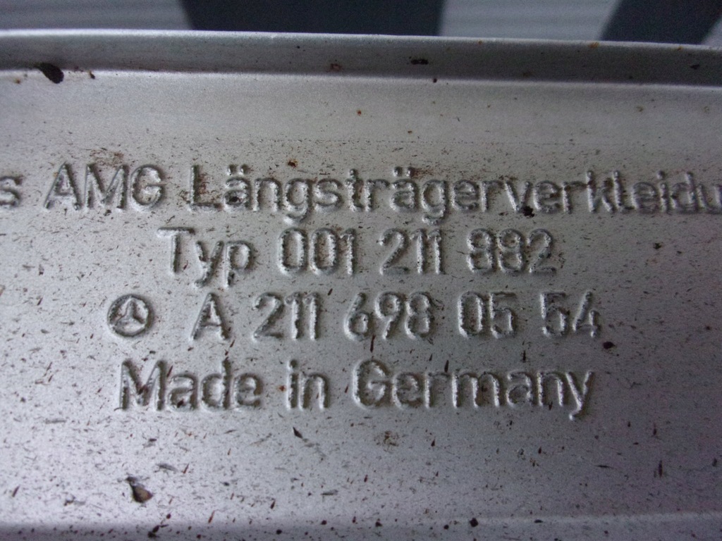 фото №10, Mercedes w211 e55 amg поріг пороги a2116980654