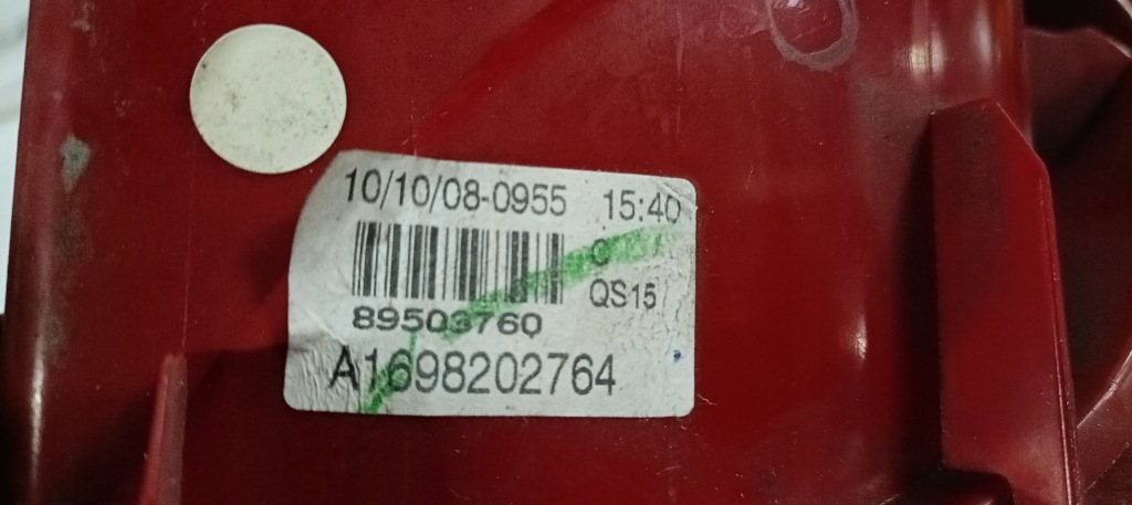 Mercedes a-klasa w169 фара задня задні ліва рестайлінг Оригінал