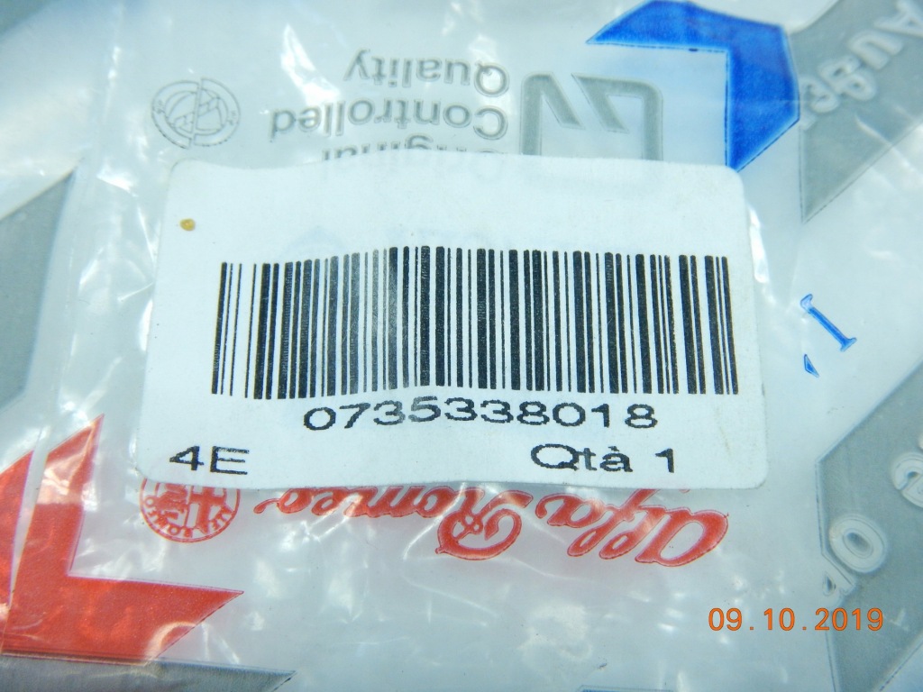 фото №4, Заглушка бампера задня fiat multipla 98-10 aso