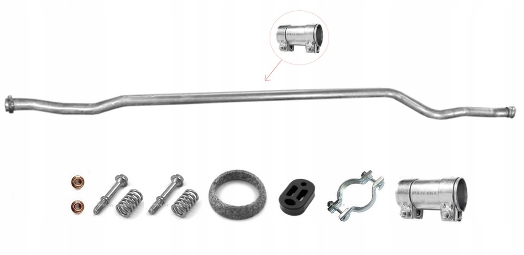 фото №1, Citroen saxo 1.1 1.4 2000-2004 труба середня