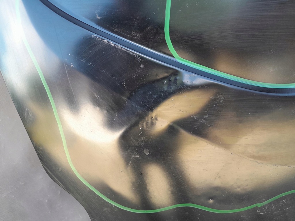 фото №10, Ford transit custom 13- дверь задняя левая - крыло высокий oryg