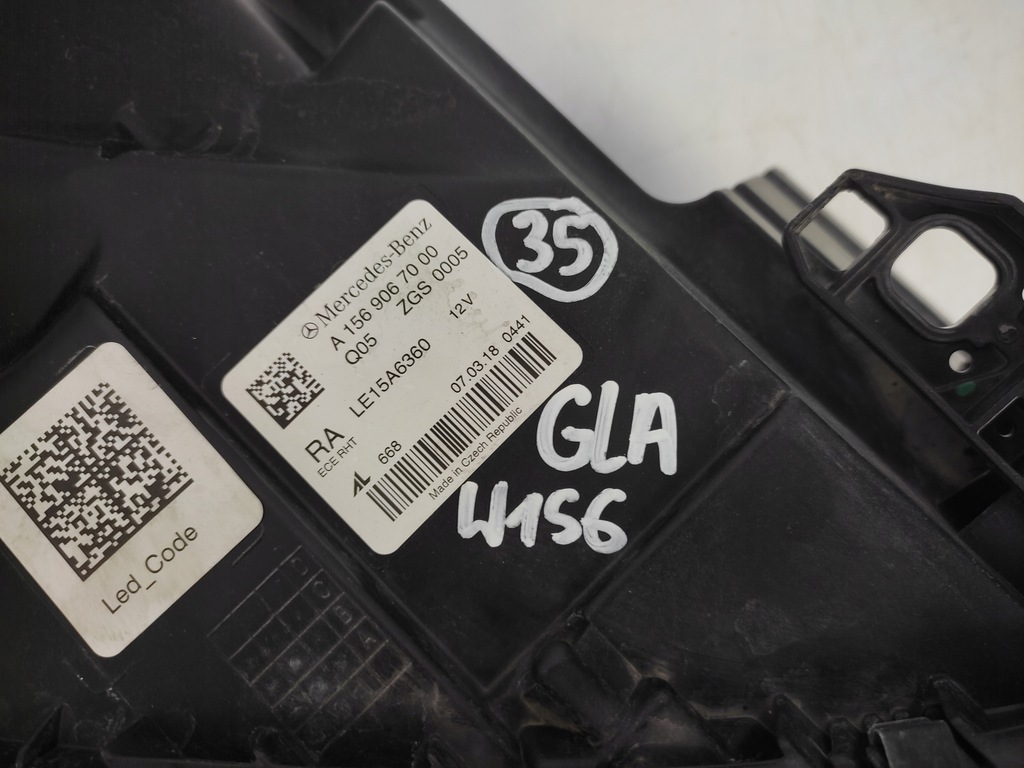 фото №7, Mercedes gla x156 lift лампа правая перед full led
