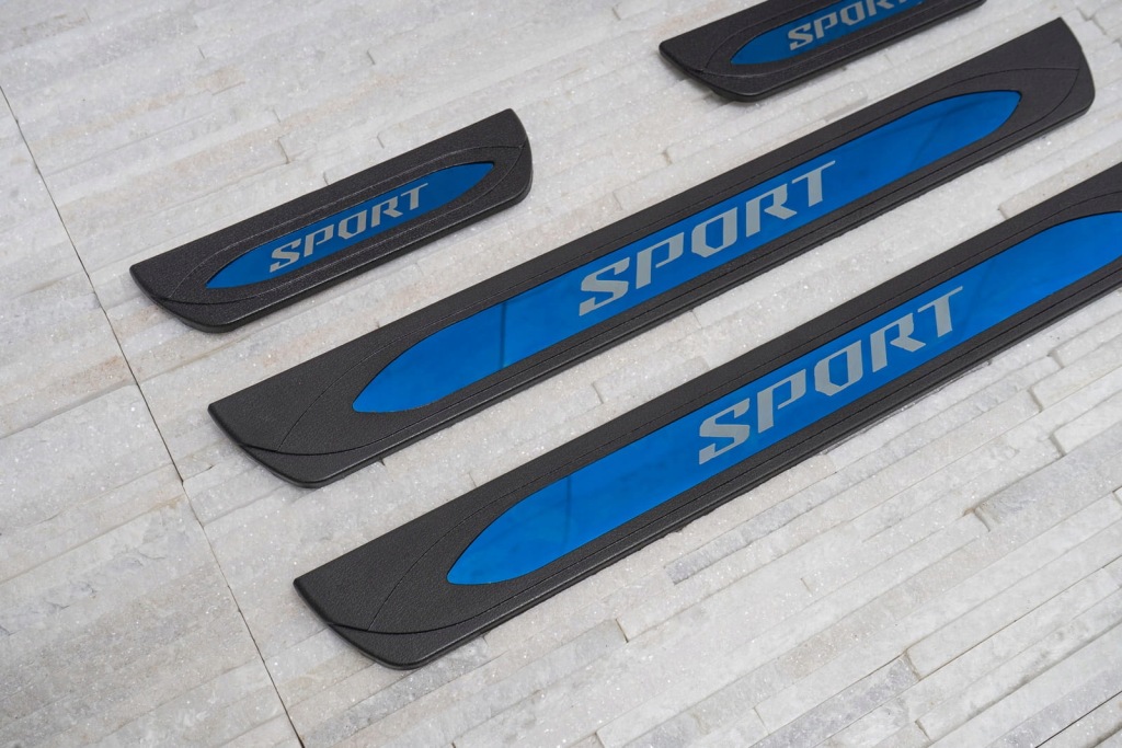 Mitsubishi asx 2010+ внутреннее накладки пороговые abs Доставка