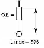фото №2, Амортизатор toyota aygo 07.05-