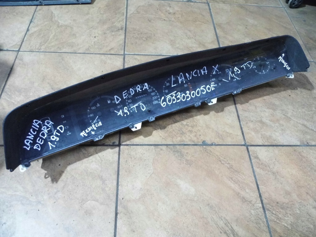 фото №1, Lancia dedra 1.9td лічильник прилади 6027080030a