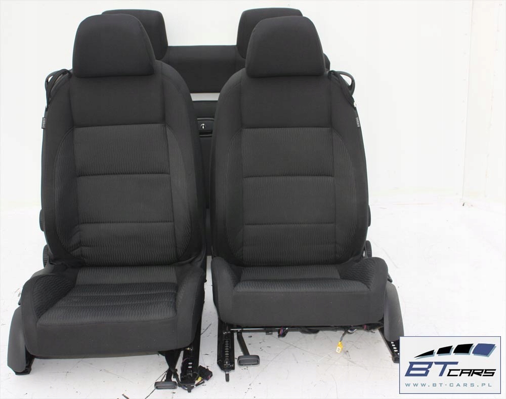 фото №6, Vw eos сиденья комплект сидений сидений сиденья сиденье обивка 1q 1q0 велюр