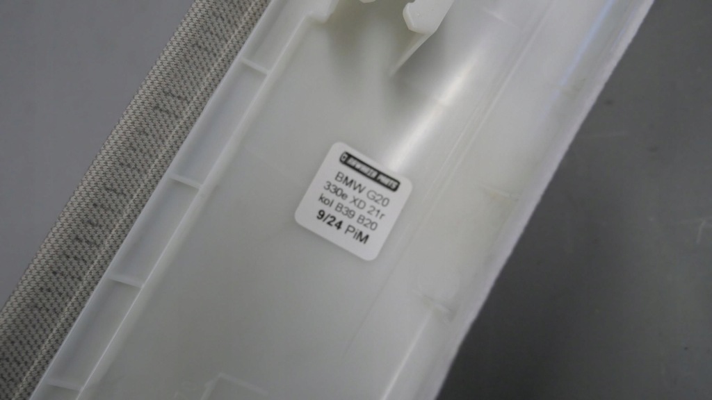 Купить Bmw g20 g21 обшивка накладка стойка a левая elfenbeinweiss 7481679 7433239