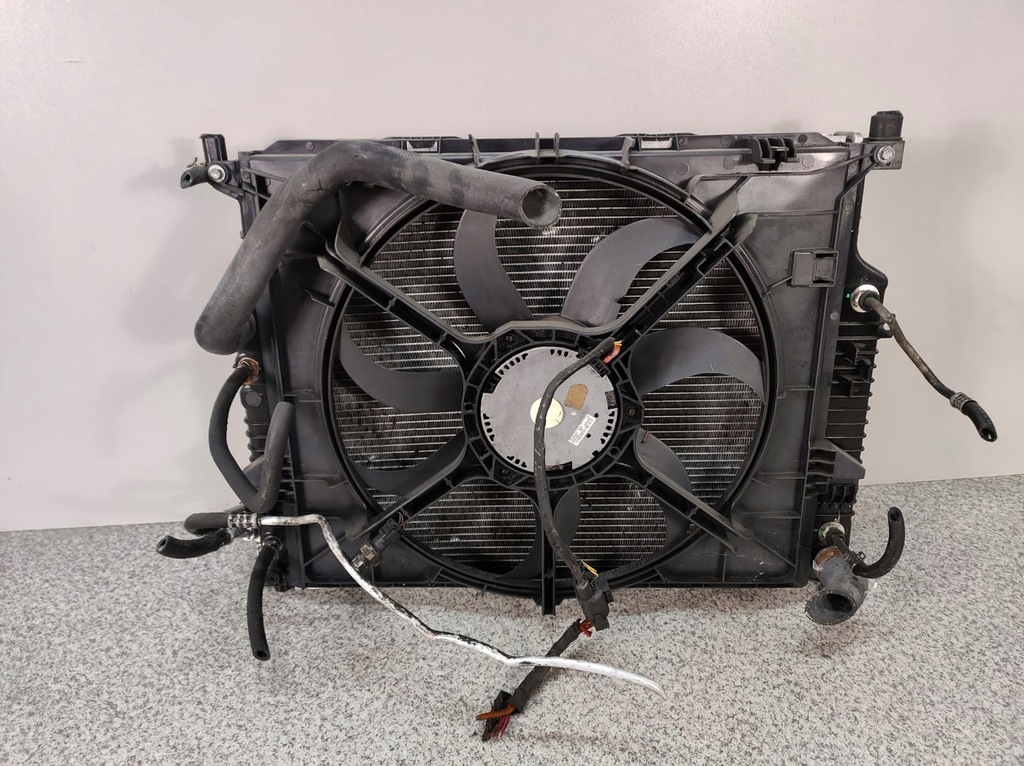 фото №7, Mercedes ml gl w164 w251 набор радиатор вентилятор автоматическая коробка передач