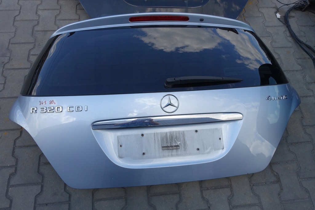фото №7, Mercedes w251 кришка багажника задня задня 349 r-klasa комплект