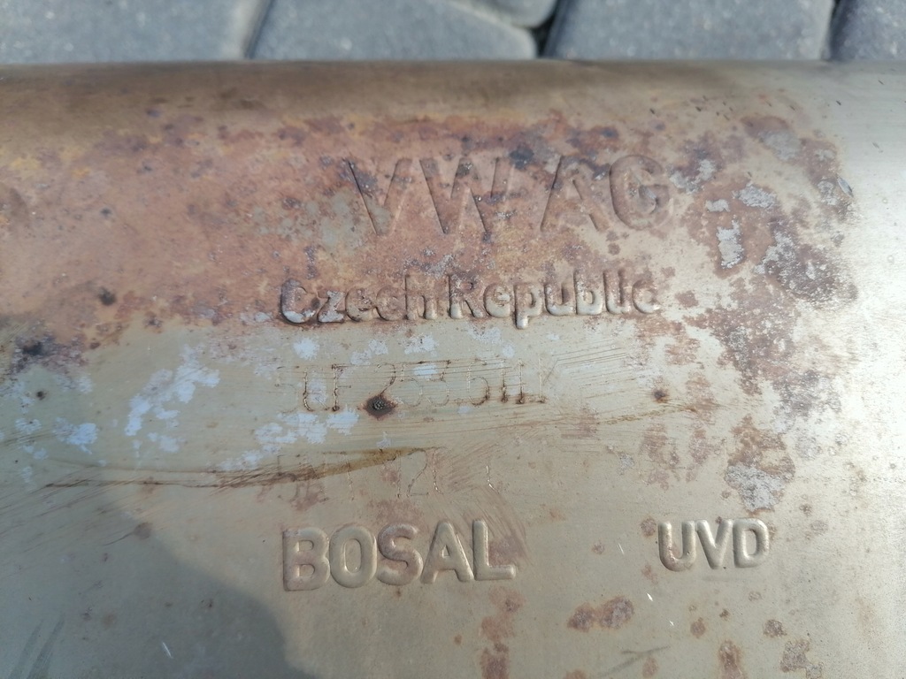 фото №5, Вихлоп гасник seat tarraco tiguan ii 1.5 tsi