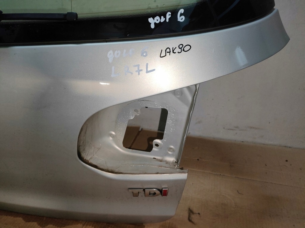 фото №12, Vw golf 6 крышка багажника lr7l