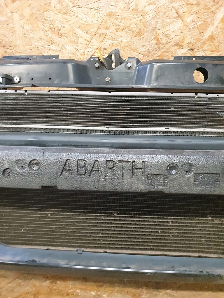 фото №5, Fiat 500 abarth pas передний радиатор lift 1.4 turbo