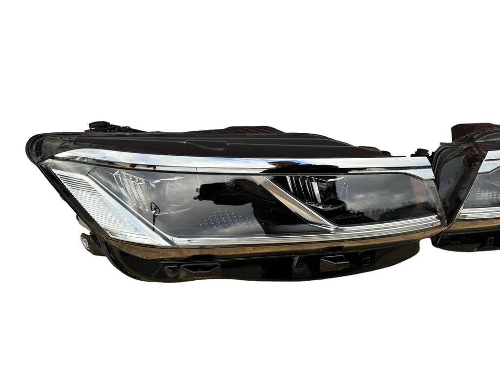 фото №7, Vw touareg iii лампы передние перед полный full led eu левая правая