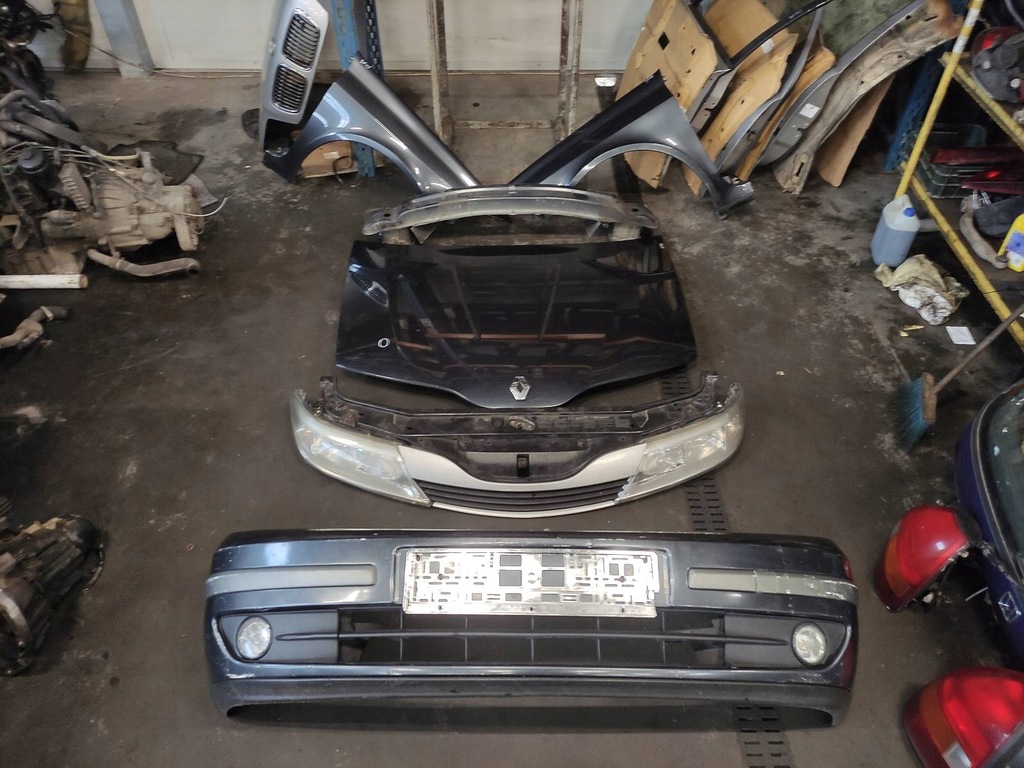 фото №1, Капот бампер крыло лампа renault laguna ii ted66