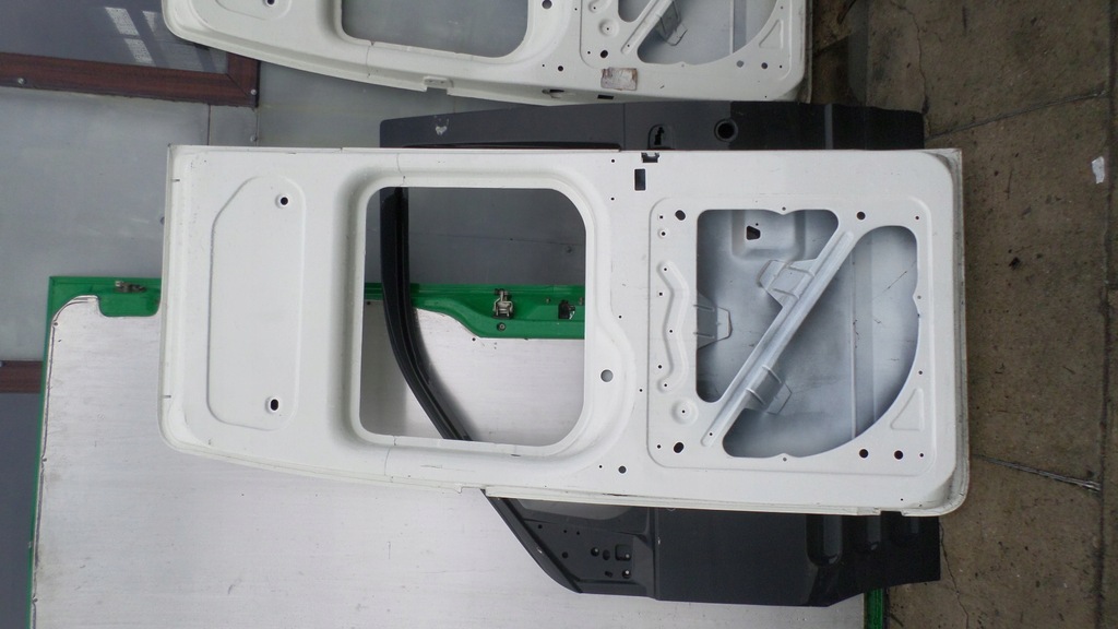 фото №2, Двері правий задня transit mk7 білий