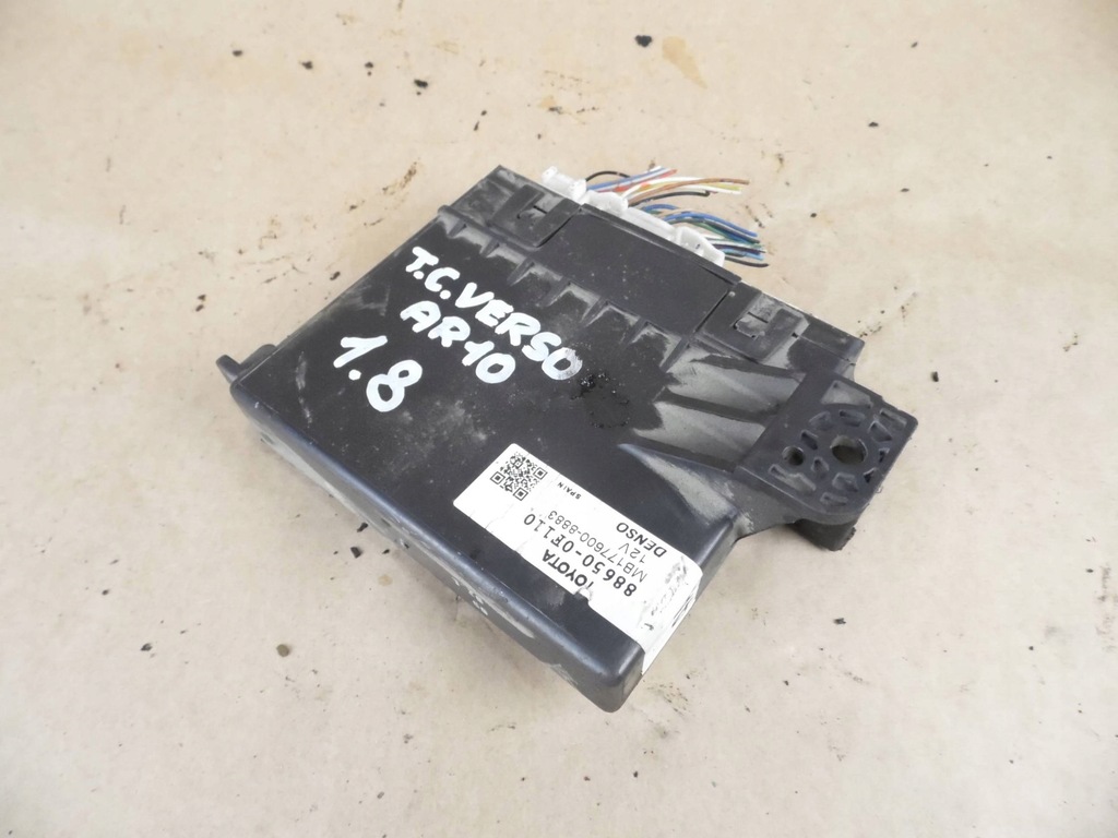 фото №1, Toyota corolla verso ar10 2009 блок управления 886500f110
