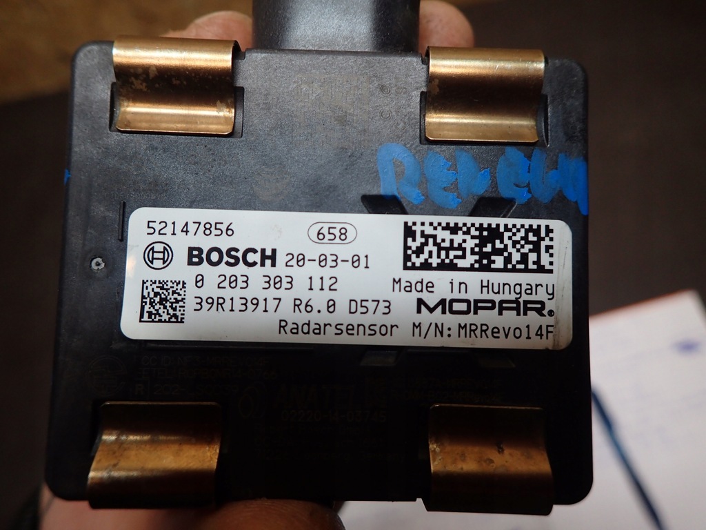 фото №3, Радар distronic jeep renegade lift fiat 500x lift