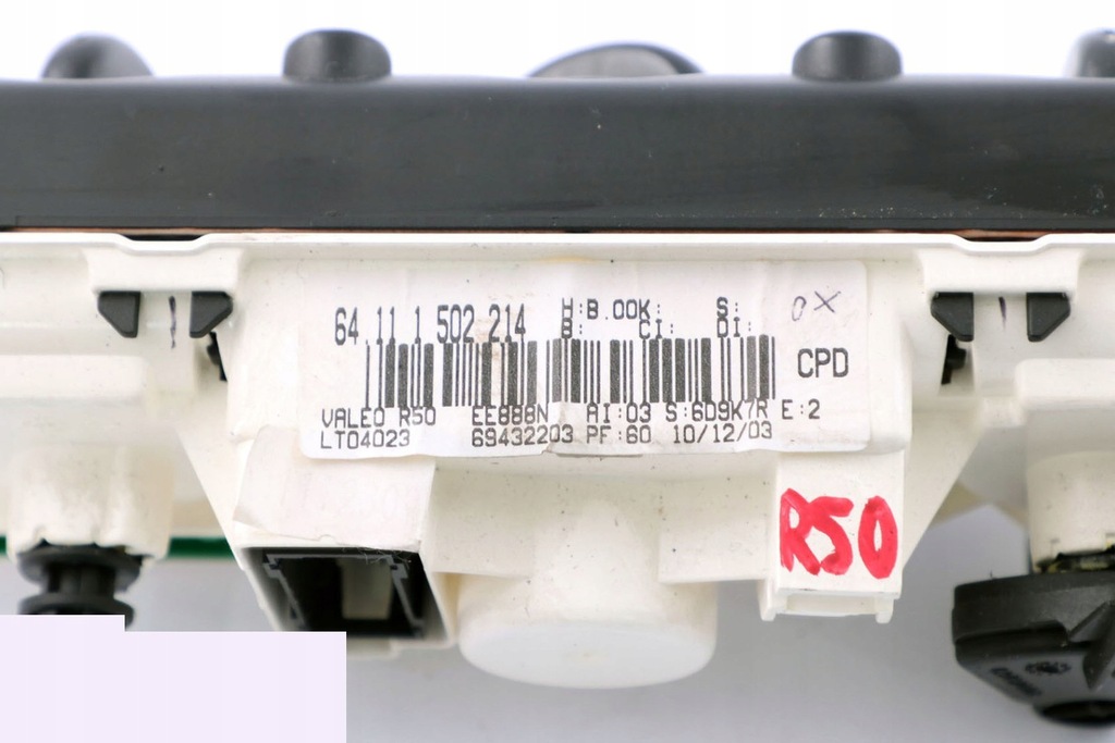 фото №10, Mini r50 r52 r53 панель управление кондиционера переключатели кондиционер 1502214