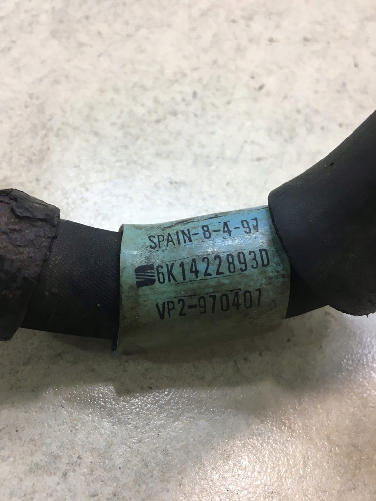 фото №9, Шланг підсилювача cordoba i 1.9 tdi 6k1422893d