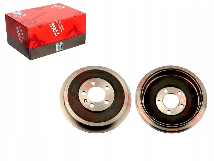 фото №1, Trw тормозные барабаны тормозные skoda задняя octavia roomster 1,2