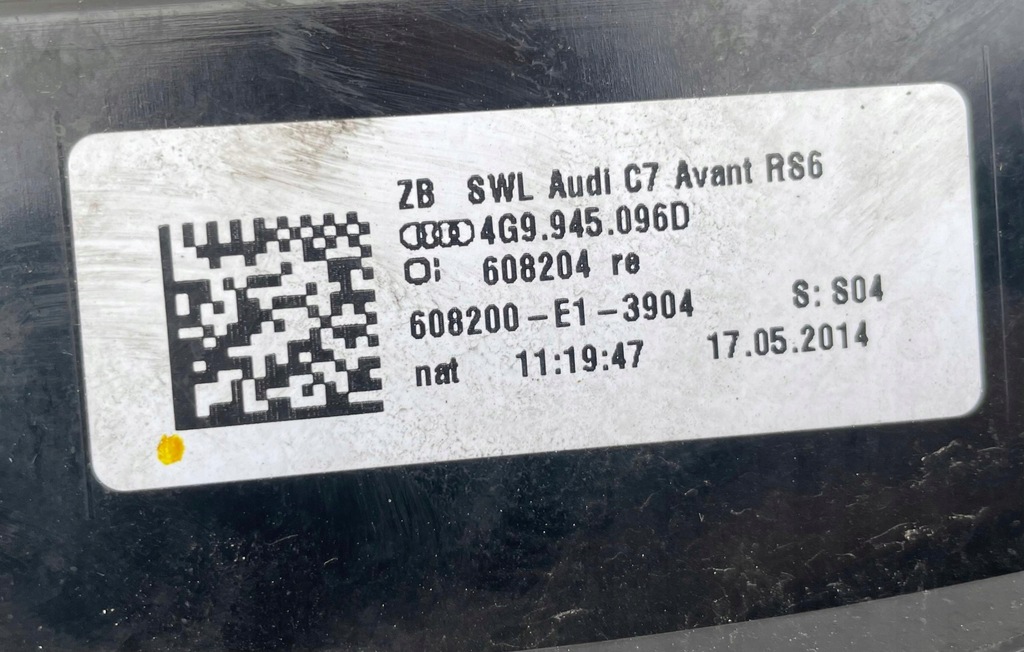 фото №8, Audi a6 rs6 4g9 лампа задня задня права