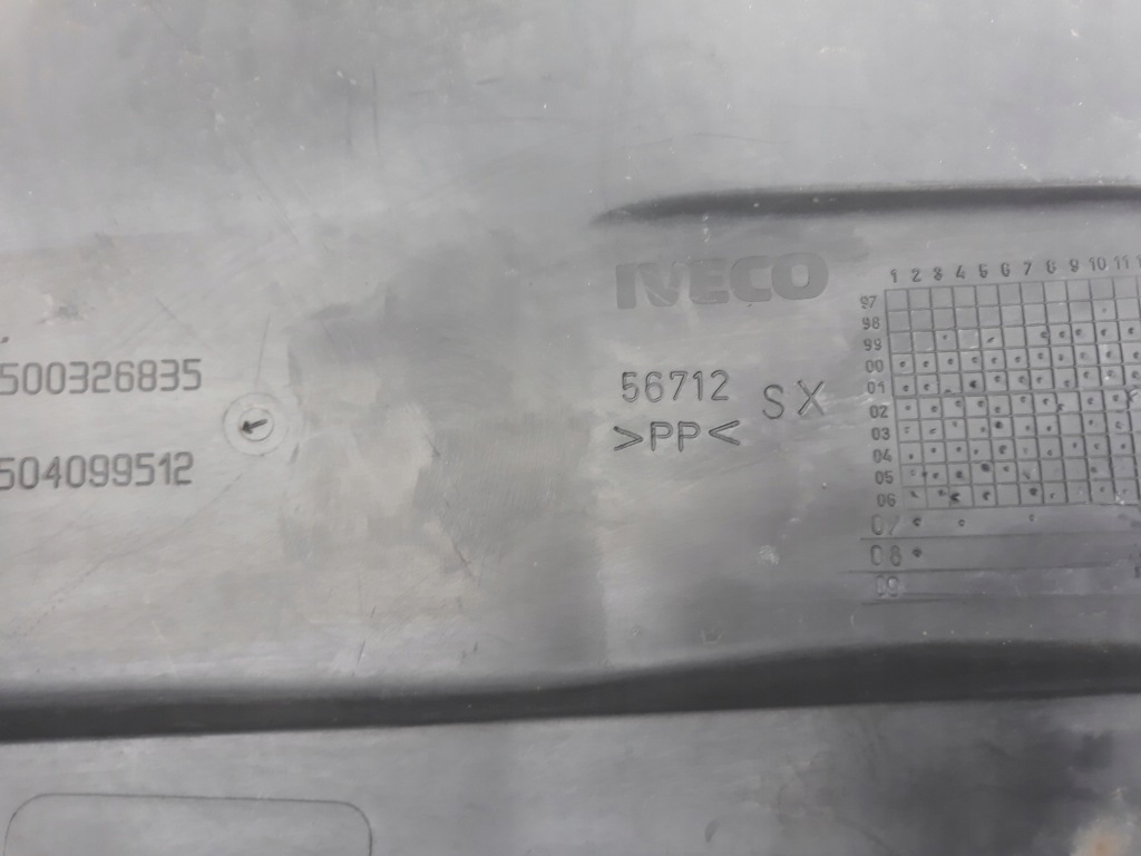 Уголок бампера левый задний  iveco daily Недорого