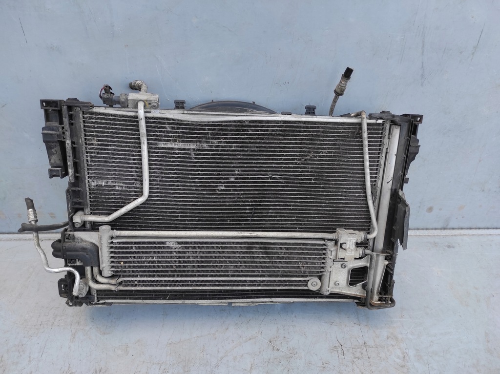 фото №3, Mercedes w207 комплект радіатор вентилятор 350 cdi