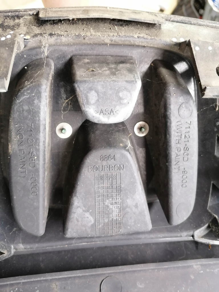 фото №12, Решітка радіатора бампера honda civic vii 7 lift oem