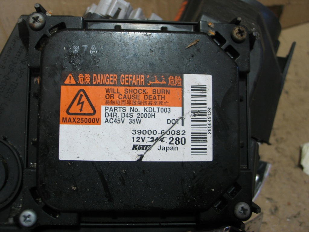 фото №11, Лампа ксенон преобразователь subaru brz toyota gt86