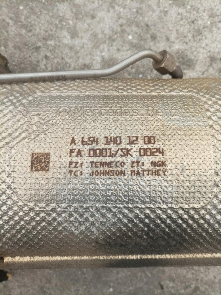 фото №3, Mercedes w213 e-klasa каталізатор dpf kt1300