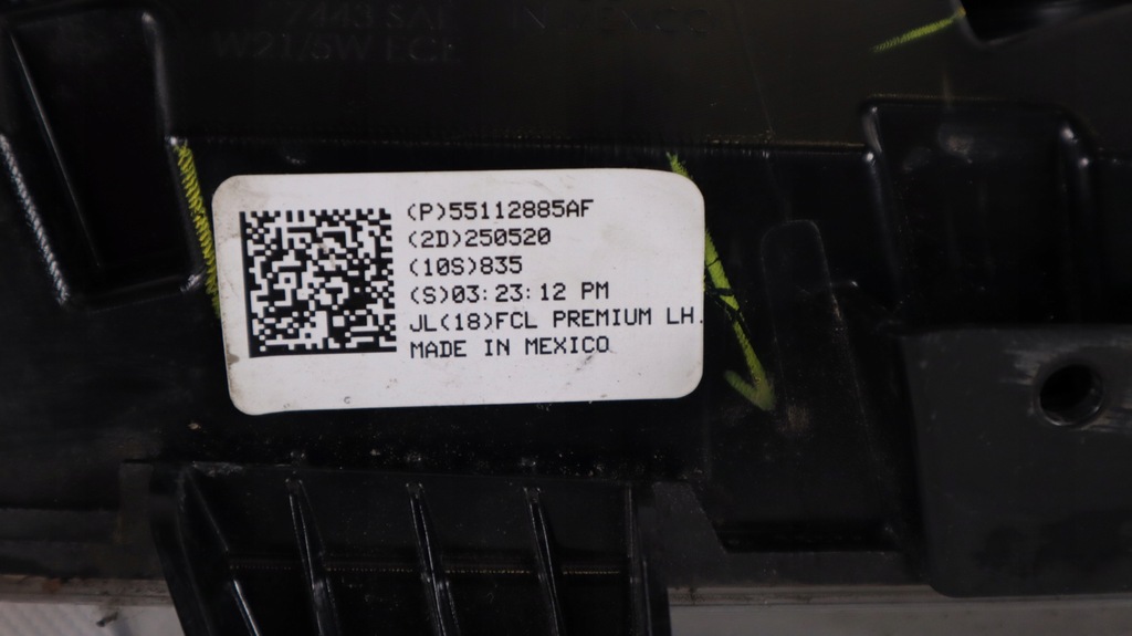 фото №6, Jeep wrangler jl 18- лампа drl лівий 55112885af