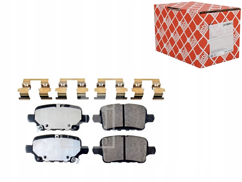 фото №1, Тормозные колодки тормозные задняя chevrolet volt opel insignia b insignia b