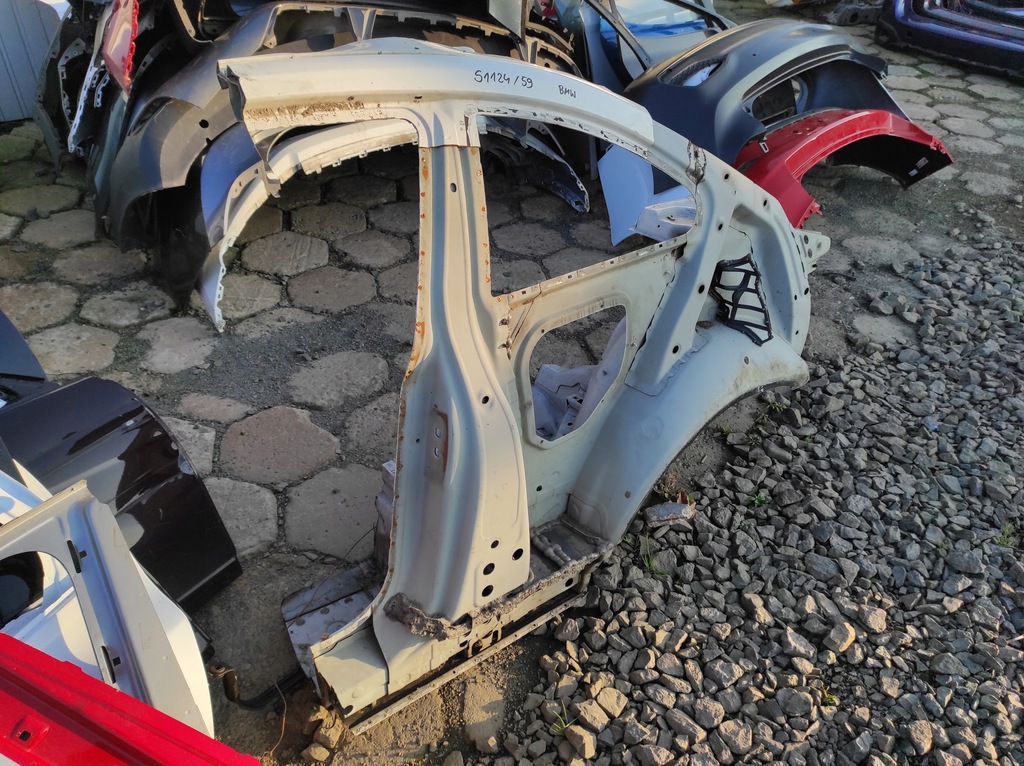 фото №7, Bmw 4 f32 13- четверть лонжерон левая задняя