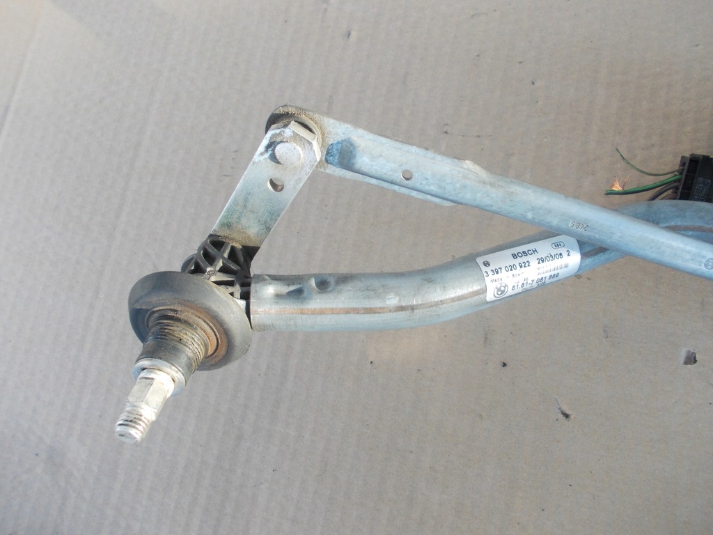 фото №9, Моторчик механізм двірник моторчик перед bmw x3 e-83 3397020922