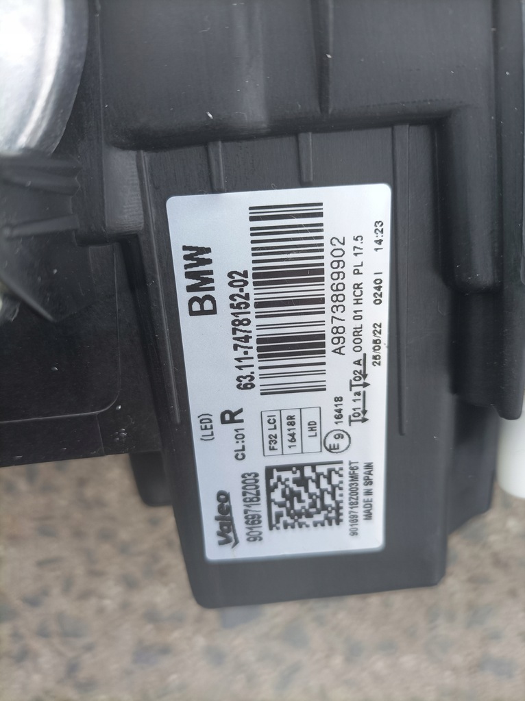 фото №7, Bmw 4 f32 f33 f36 lci lifting m4 f82 f83 лампа фара led левая правая