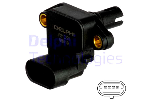 фото №2, Delphi датчик давления w коллектор ssącym mini r50 r53 r52 rover