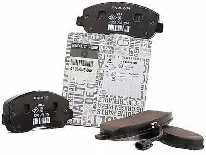 фото №1, Оригінальний номер renault гальмівні колодки гальмівні перед opel movano b