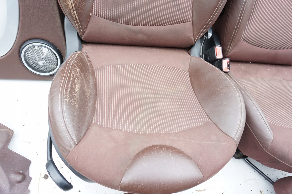 фото №8, Сидіння сидіння напівшкіра підігрів коричневі mini r55 clubman