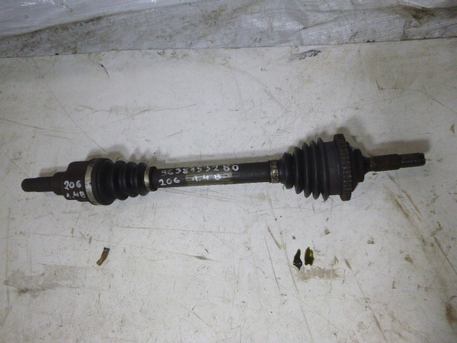 фото №1, Peugeot 206 1.4 8v привідний вал ліва 9638753280