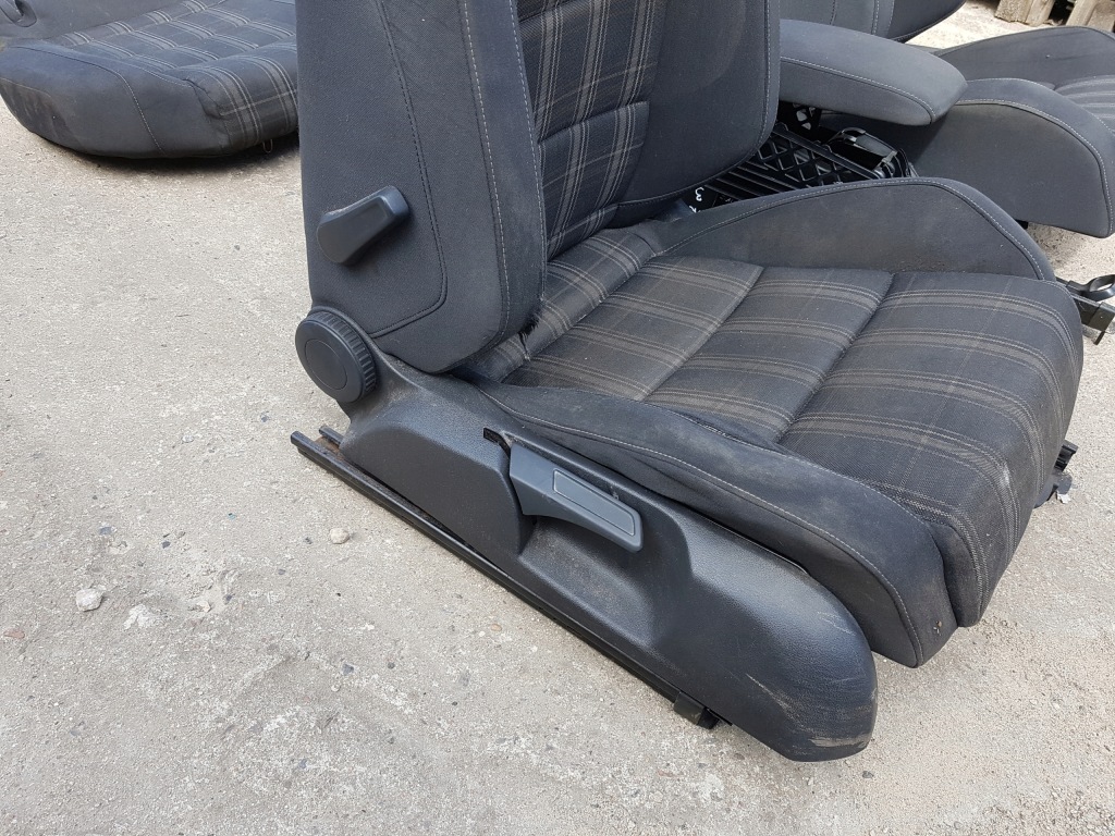 фото №6, Vw golf 6 vi 5k 08-13r gtd hb сидіння заднє сидіння 5d