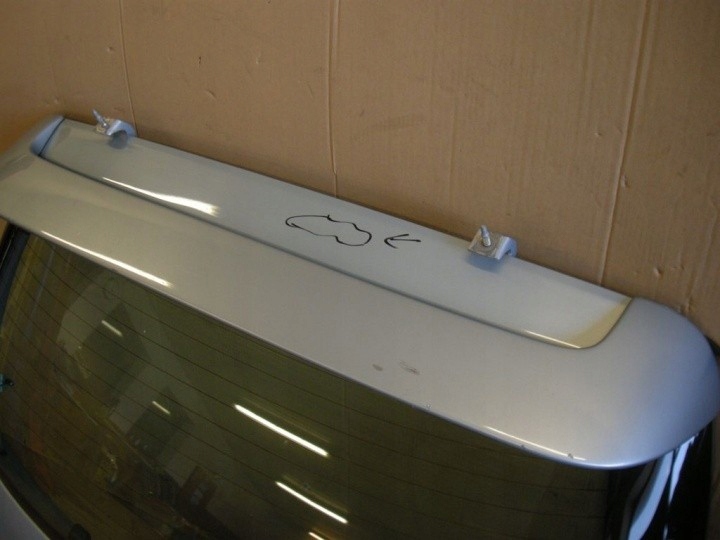 фото №3, Peugeot 206 hb кришка багажника задня