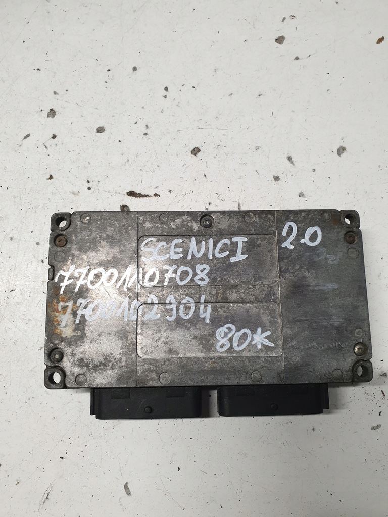 фото №1, Бортовий комп'ютер двигуна 7700110708 renault scenic i 2.0