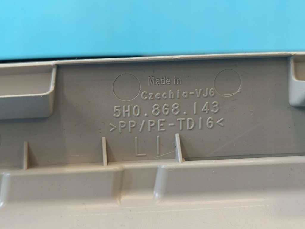 фото №10, Vw golf viii 8 variant 2.0tdi 2022r молдинг защита стойка a левая 5h0868143