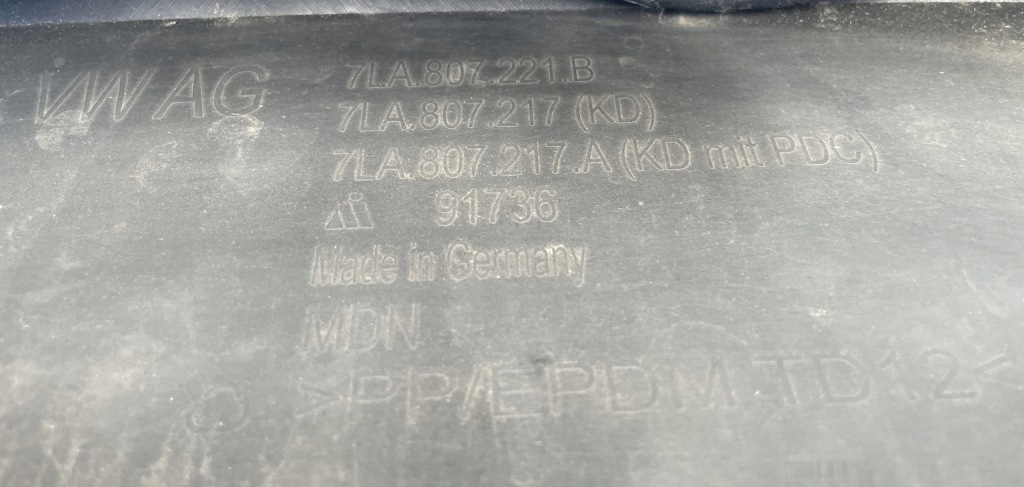 фото №14, Бампер vw transporter t6.1 kompletny jak новий оригінал